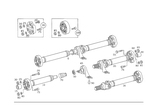 2204107006 - : Propeller Shaft for Mercedes-Benz: E500, S430 Image
