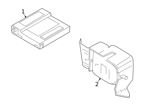 Anti-Theft Components for 2007 Volvo V50 #0