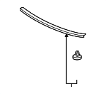 74121TLAA01 - Body: Front Seal for Honda: CR-V Image