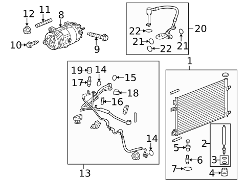 Gaskets & Sealing Systems for 2013 Cadillac XTS #0