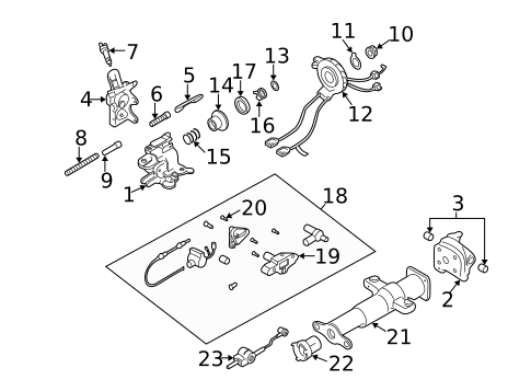 Housing & Components for 2004 Buick Park Avenue #0
