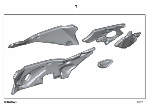 Stickers, Labels, Adhesive Film Strips for 2015 BMW-Motorrad C 650 GT #6