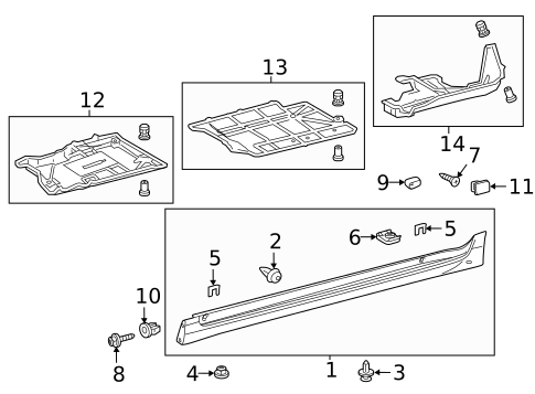 Exterior Trim - Pillars for 2016 Lexus CT200h #0