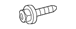 9008015089 - Body: Rocker Molding Screw for Lexus: CT200h, ES250, ES300h, ES350, LS430, NX200t, NX300, NX300h, RX300, RX330, RX350, RX350L, RX400h, RX450h, RX450hL, UX200, UX250h, UX300h Image