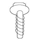 90118WA470 - Cooling System: Upper Cover Bolt for Toyota: GR Supra Image