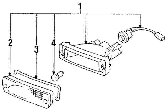 B612065E00 - : Lamp Assembly for Nissan Image