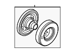 252902MHD0 - Engine: Damper Pulley for Hyundai Image