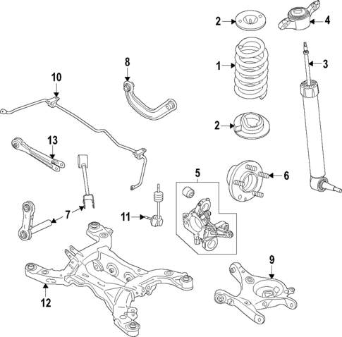 Ride Control for 2024 Ford Explorer #1