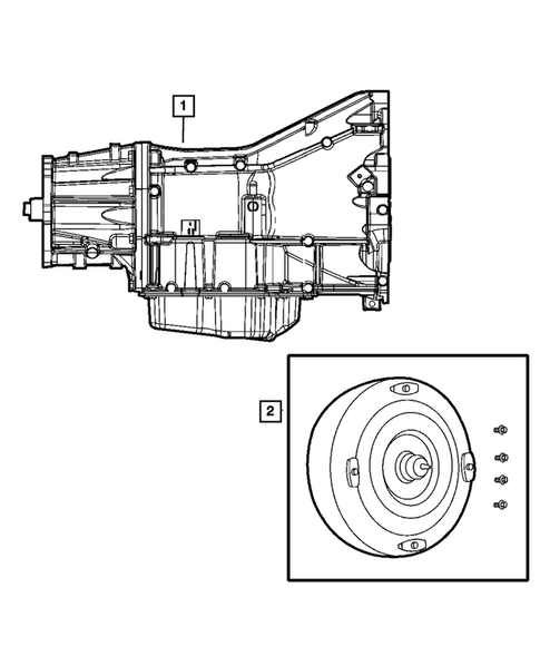 Transaxle Assembly for 2007 Dodge Dakota #1