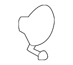 95850545000G2X - Body: Tow Eye Cap for Porsche: Cayenne Image