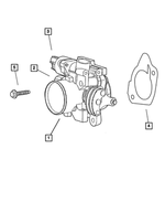 4300071 - : Throttle Body To Intake Gasket for Mopar Image