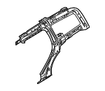 31301759 - Body: Inner Quarter Panel for Volvo: V70, XC70 Image