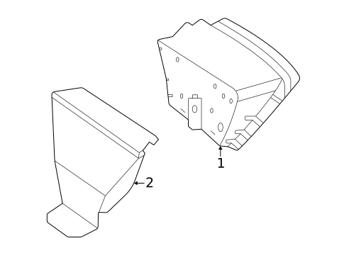 Backup Lamps for 2021 Mercedes-Benz AMG GT Black Series #0