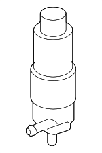 99762450200 - Electrical: Washer Pump for Porsche: 911, Boxster, Carrera GT, Cayman, Panamera Image