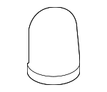 99762823100 - Electrical: Cap for Porsche: 911, Boxster, Cayman Image