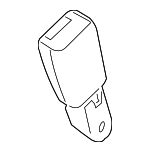 4L0858491B01C - Electrical: Buckle End for Audi: Q7 Image
