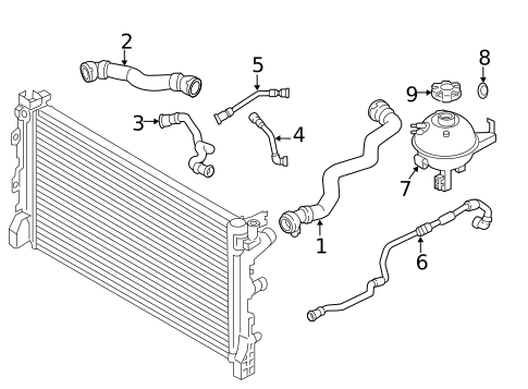 Hoses & Pipes for 2018 BMW 540d xDrive #0