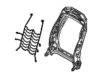 52105A2EE44 - : Seat Back Frame for Mini Image