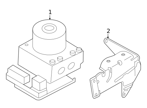 ABS Components for 2006 Mercury Mariner #0