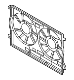 8W0121207A - Cooling System: Shroud for Audi Image