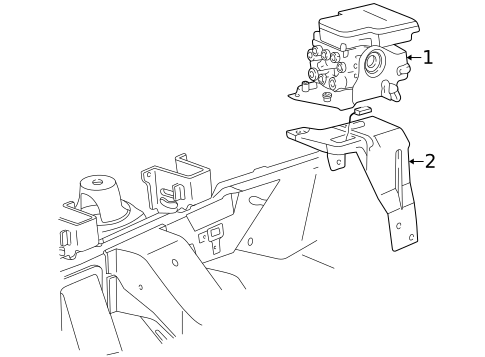 ABS Components for 1998 Ford F-250 #0