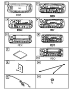 56038745AC - : Radio Bracket, Radio for Mopar Image