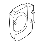 991605186001E0 - Electrical: Trim Cover for Porsche: 718 Boxster, 718 Cayman, 911, Cayman, Panamera Image