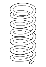 52441T3LA01 - : Coil Spring for Honda: Accord Image