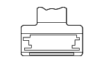 745990E020 - Body: Air Bag Label for Toyota: Avalon, Camry, Corolla, Corolla Cross, Highlander, Matrix, RAV4, RAV4 Prime, Sequoia, Sienna, Solara, Tacoma, Tundra, Venza Image