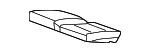 23319393 - Body: Seat Cushion Pad for Buick: Enclave | Chevrolet: Traverse | GMC: Acadia, Acadia Limited | Saturn: Outlook Image