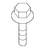 7171785Z00 - Body: Bumper Cover Mount Bolt for Suzuki Image
