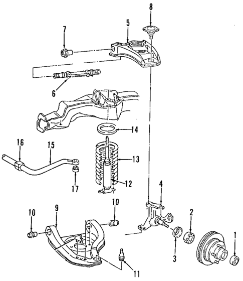 Upper Control Arm for 1993 Chevrolet Caprice #0