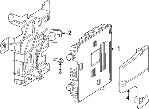 Control Module for 2025 Volvo EX90 #1