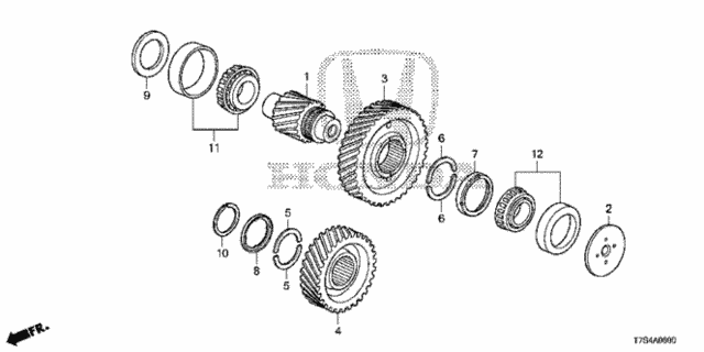 AT Final Drive Shaft for 2019 Honda HR-V #0