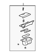 25728507 - Body: Cup Holder for Pontiac: Bonneville Image