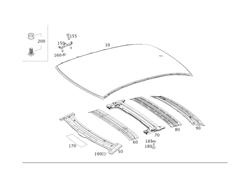 Roof for 2016 Mercedes-Benz S550e #0