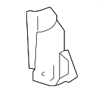 25964056 - Cooling System: Radiator Support Bracket for Chevrolet: Colorado | GMC: Canyon | Hummer: H3, H3T Image