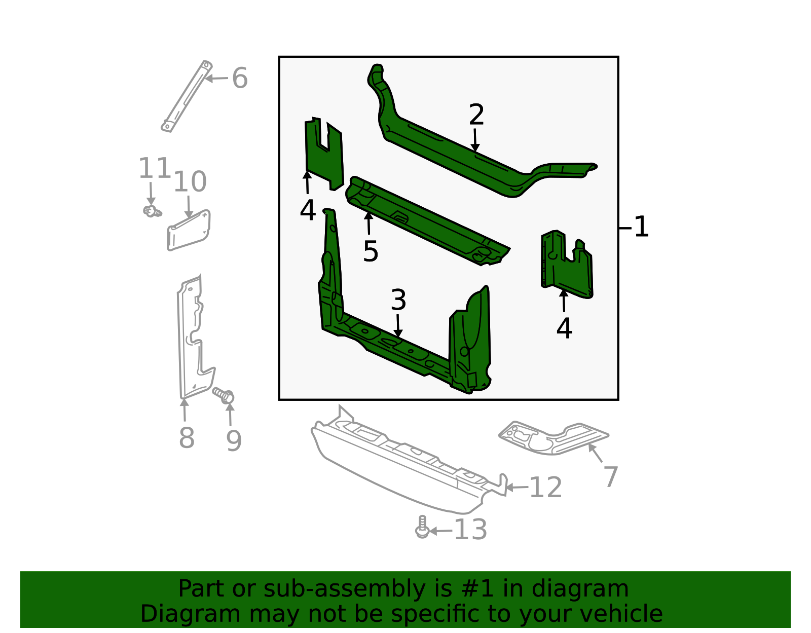 GM Parts | Genuine F Panel Part# 10315084 | GM Parts Store