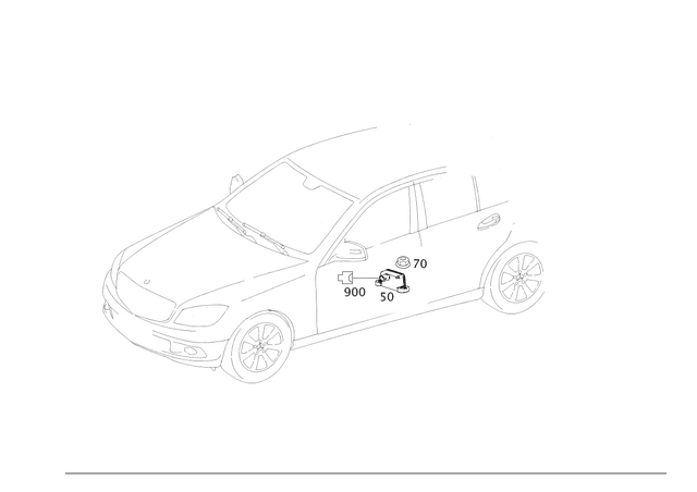 55421918 - Electrical Equipment and Instruments: Sensor Cluster for Mercedes-Benz Image image