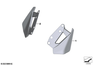                                     Wind deflector, left
                                