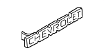 15629983 - Body: Tailgate Emblem for Chevrolet: S10 | GMC: Sonoma, Syclone Image