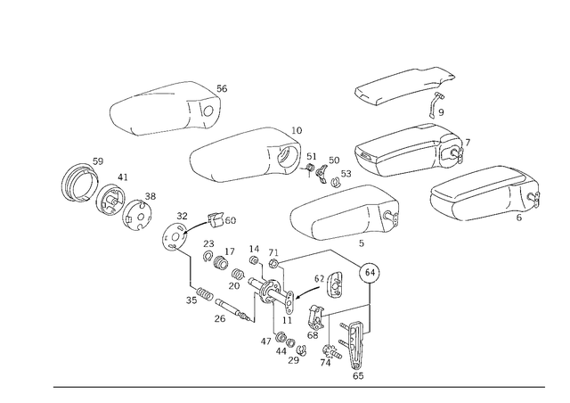 1249730226 - : End Stop for Mercedes-Benz Image