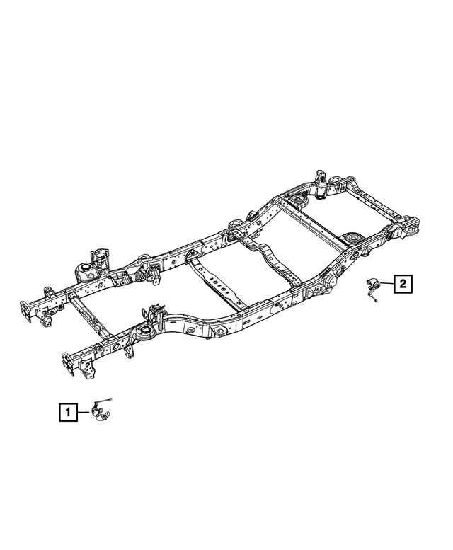 68295927AB - Electrical: Ride Height Sensor for Mopar Image