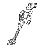 4N1419753J - Steering: Intermediate Shaft for Audi Image