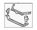 60400SECA00ZZ - : Radiator Support for Acura Image