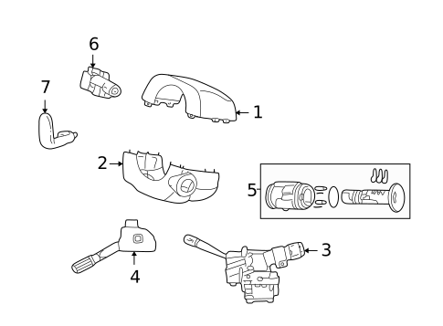 Ignition Lock for 2000 Dodge Intrepid #0