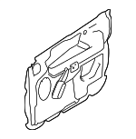 9L8Z78237A04C - Body: Shield for Ford: Escape | Mercury: Mariner Image