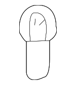 30617037 - : 2001-2004 Volvo Bulb for Volvo: S40, V40 Image
