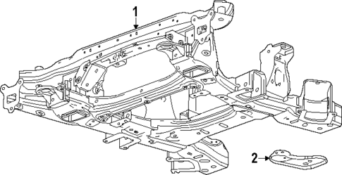 Suspension Mounting for 2025 Cadillac LYRIQ #1