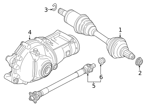 Carrier & Front Axles for 2015 BMW 328i #11